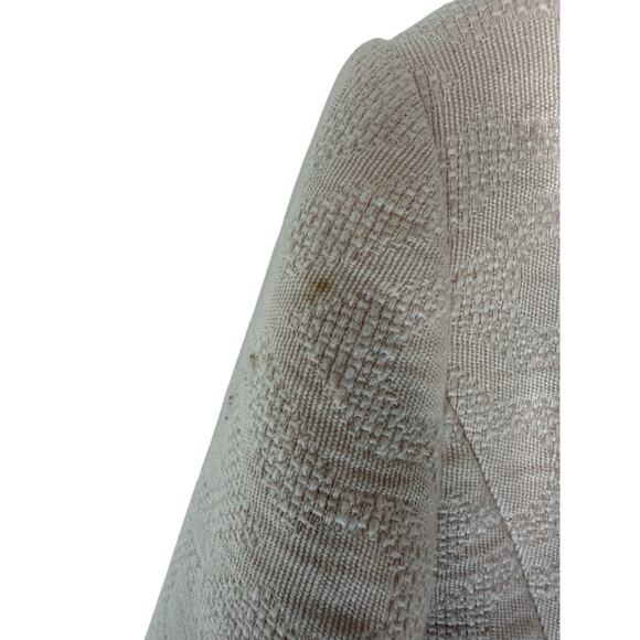 Karl Lagerfeld Pink Bright Dressy Work Office Full Zip Jacket Blazer Size 8 - Picture 10 of 14